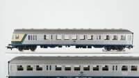 Märklin H0 Konvolut "Silberlinge" 1 Steuerwagen 2.Kl. mit Stückgutabteil beleuchtet, 1 Personenwagen 2.Kl., 1 Personenwagen 1./2.Kl. DB (Beleuchtung ungetestet)