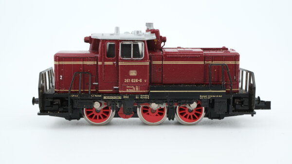 Minitrix N Diesellok BR 261 626+6 DB (1 Kupplung fehlt)