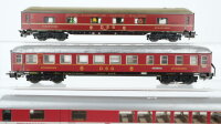 Märklin H0 Konvolut 1 Speisewagen DSG beleuchtet, 1 Schlafwagen DSG, 1 Speisewagen rot/grau beleuchtet DSG/DB (Beleuchtung ungetstetet)