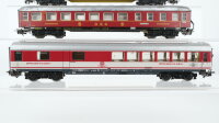 Märklin H0 Konvolut 1 Speisewagen DSG beleuchtet, 1 Schlafwagen DSG, 1 Speisewagen rot/grau beleuchtet DSG/DB (Beleuchtung ungetstetet)