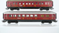 Märklin H0 Konvolut 1 Schlafwagen "346/3", 1 Speisewagen "346/2" DSG