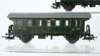 Märklin H0 Konvolut 3 Personenwagen grün Blech Nebenbahn