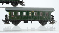 Märklin H0 Konvolut 3 Personenwagen grün Blech Nebenbahn