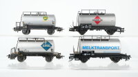 Märklin H0 Konvolut 4 Kesselwagen "Aral, BP,...