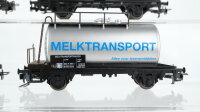 Märklin H0 Konvolut 4 Kesselwagen "Aral, BP, Gasolin,  Melktransport" DB/u.a.