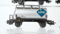 Märklin H0 Konvolut 4 Kesselwagen "Aral, BP, Gasolin,  Melktransport" DB/u.a.