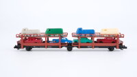 Arnold N 4990 Autotransportwagen, Ladung: 8 VW Offehs 68 DB