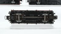 Märklin H0 Konvolut 1 Autotransportwagen, 2 Hochbordwagen, 2 Niederbordwagen grau DB/u.a. (Abbruch)