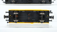 Märklin H0 Konvolut 1 gedeckter Güterwagen "Deutsche Bundespost" gelb, 1 gedeckter Güterwagen "Deutsche Bundespost" grün DBP