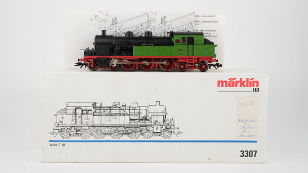 Märklin H0 3307 Tenderlokomotive Reihe T 18 K.W.St.E. Wechselstrom Digital