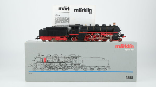 Märklin H0 3618 Schlepptenderlokomotive BR 18 434 DRG Wechselstrom Digital