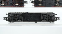 Lima H0 Konvolut 1 Schwenkdachwagen "Varta", 1 Hochbordwagen, 1 Behältertragewagen mit Bremserhaus "Löwenbräu" DB/FS