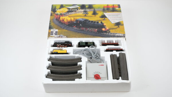 Märklin H0 29185 Startpackung "Mein Start mit Märklin" Güterzug C-Gleis DB Wechselstrom Delta Digital (Unvollständig)
