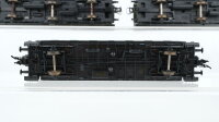 Roco H0 Konvolut 1 Personenwagen 2.Kl., 1 Abteilwagen mit Bremserhaus 1.Kl. 3-achsig,, 1 Abteilwagen mit Bremserhaus 2.Kl. 3-achsig, 1 Packwagen DB