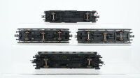 Roco H0 Konvolut 1 Personenwagen 2.Kl., 1 Abteilwagen mit Bremserhaus 1.Kl. 3-achsig,, 1 Abteilwagen mit Bremserhaus 2.Kl. 3-achsig, 1 Packwagen DB