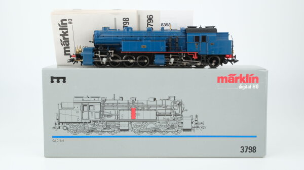 Märklin H0 3798 Dampflok BR Gt2x4/4 5773 DRG Wechselstrom Digital