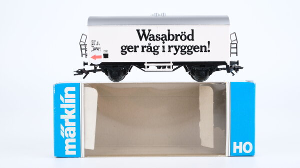 Märklin H0 4566 Kühlwagen WASABRÖD  Lgs der SJ