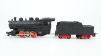 Lima H0 Dampflok mit Tender schwarz Gleichstrom