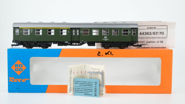 Roco H0 4252S Personenwagen 1./2. Kl. DB