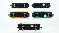 Märklin H0 Konvolut 5 Kühlwagen "Vedes Fischer, Vedes, Peters, Spielzeug-Ring" DB (Abbrüche)
