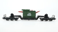 Märklin H0 4617 Tiefladewagen mit Trafo-Union DB
