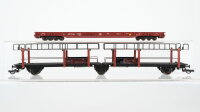 Fleischmann H0 Konvolut 1 Autotrasportwagen ohne Ladung,...