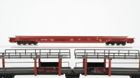 Fleischmann H0 Konvolut 1 Autotrasportwagen ohne Ladung,...