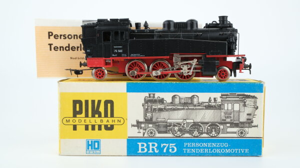 Piko H0 5452 110/190/13 Dampflok BR 75 582 DR Gleichstrom