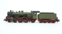 Fleischmann N Dampflok mitTender 3/5 olivgrün