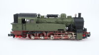 Fleischmann N 7810 Dampflok olivgrün (1 Puffer fehlt)