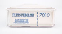 Fleischmann N 7810 Dampflok olivgrün (1 Puffer fehlt)