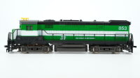 AHM H0 5015 G Diesellok BR 853 Burlington Northern...