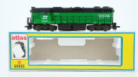 Atlas H0 7022 Diesellok BR 2074 Burlington Northern...