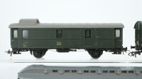 Unbekannt H0 Konvolut 1 Abteilwagen 2.Kl., 1 Personenwagen, 1 Packwagen DR