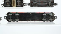 Märklin H0 Konvolut 3 Niederbordwagen, 1 Niederbordwagen "391" 4-achsig, 1 Niederbordwagen "364" 2-achsig, DB/D.R.B.