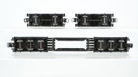 Märklin H0 Konvolut 1 Schwerlast-Niederflurwagen, 2 Drehschemelwagen DB