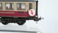 Lima H0 Konvolut 1 Panoramawagen "Rheingold", 1 Speisewagen "TEE", 1 Abteilwagen 1.Kl. beige/rot, DB (Abbrüche)
