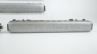 Märklin H0 Konvolut 2 Speisewagen "DSG", 1 Personenwagen 2.Kl. grün beleuchtet, 1 Personenwagen "Silberling" 1./2.Kl. beleuchtet, 1 Personenwagen 1.Kl. blau beleuchtet DB (ungetestet)
