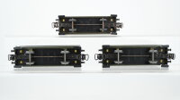 Märklin H0 Konvolut 3 Personenwagen 2.Kl. grün Blech Nebenbahn