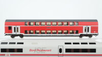 Märklin H0 Konvolut 1 Doppelstockwagen rot/weiß, 1. ICE Bord Restaurant, 1 ICE Mittelwagen 2.Kl. DB