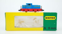Minitrix N 2026 Diesellok blau Werkslok