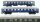 Märklin H0 Konvolut 1 Packwagen grün, 2 Personenwagen 1.Kl. blau mit Innenbeleuchtung DB
