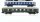 Märklin H0 Konvolut 1 Packwagen grün, 2 Personenwagen 1.Kl. blau mit Innenbeleuchtung DB