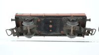 Märklin H0 Konvolut 3 Niederbordwagen 2-achsig, 1 Niederbordwagen 4-achsig DB