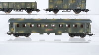 Lima H0 Konvolut geschlossener Güterwagen, offener Güterwagen, Personenwagen Militär