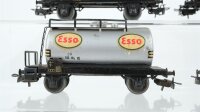 Märklin H0 Konvolut 4 Kesselwagen "Esso" DB (Abbruch)