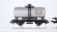 Lima H0 Konvolut 2 Kesselwagen 4-achsig (Shell, Grau),...