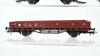 Roco H0 Konvolut 1 Klappdeckelwagen, 2 Hochbordwagen. 1 Niederbordwagen DB " (Abbruch)