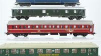 Lima H0 Konvolut  Abteilwagen 2. Kl. "Scharnow-Reisen", Personenwagen 2. Kl., Personenwagen "TEN", Gepäckwagen DB/NS