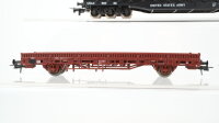 Roco H0 Konvolut 1 Schwerlastflachwagen "United States Army", 1 Niederbordwagen, 1 Bierwagen "Königsbacher" DB/u.a.